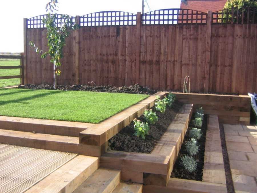 Dynatimber retaining your garden with landscaping timber -   21 pine garden edging
 ideas