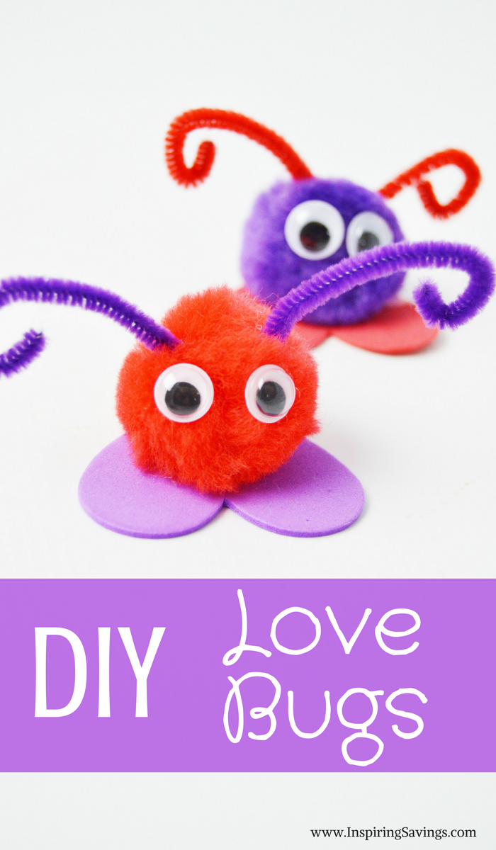 Valentine's Day Love Bug Craft For Kids -   21 valentines crafts for kids
 ideas