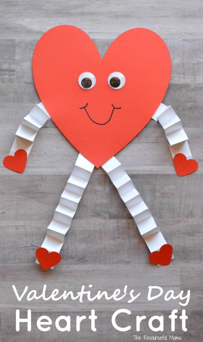 Valentine's Day Heart Craft for Kids -   21 valentines crafts for kids
 ideas