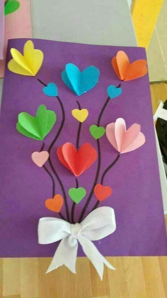 22 DIY Mothers Day Crafts for Grandma -   21 valentines crafts for kids
 ideas