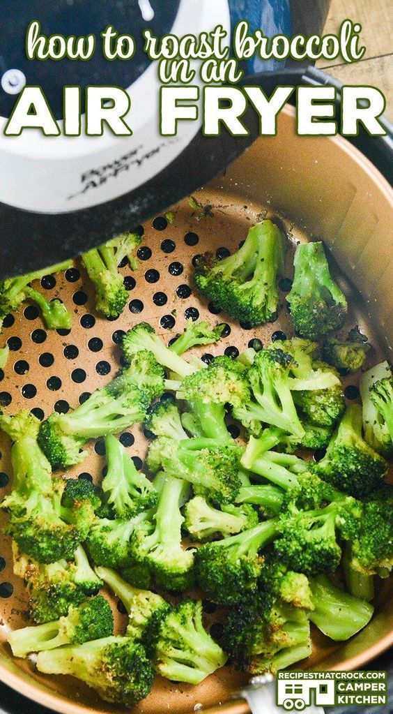 Are you looking for an easy Air Fryer Broccoli recipe? This post on how to roast broccoli in an air fryer is our very favorite way to cook up roasted broccoli! This savory side dish is such a quick and easy recipe for family meals. Easy air fryer low carb side dish recipe. -   21 yummy broccoli recipes
 ideas