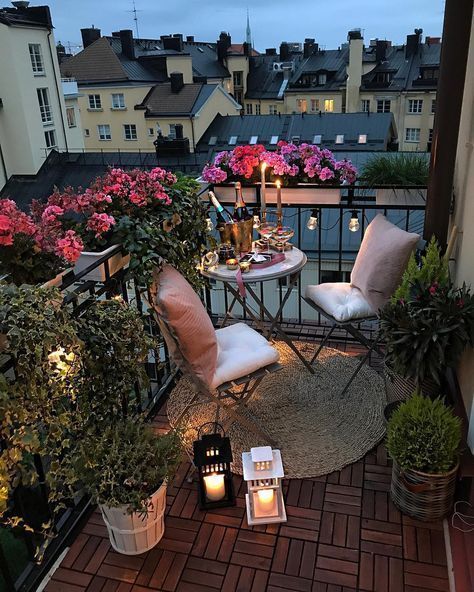 3 Reasons Why You Should Date At Home and How To Make It Fun -   22 balcony decor flowers
 ideas