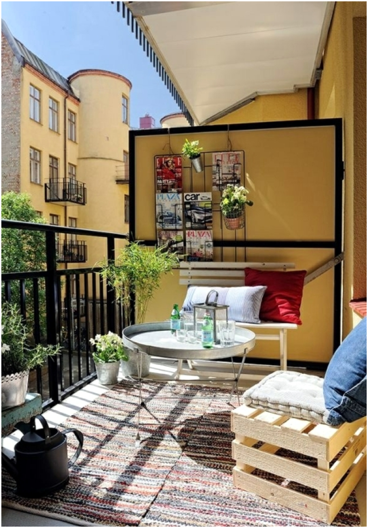 18 Best Ideas Of Superb Small Balcony Designs To Make You Balcony Become A Lounge -   22 balcony decor flowers
 ideas