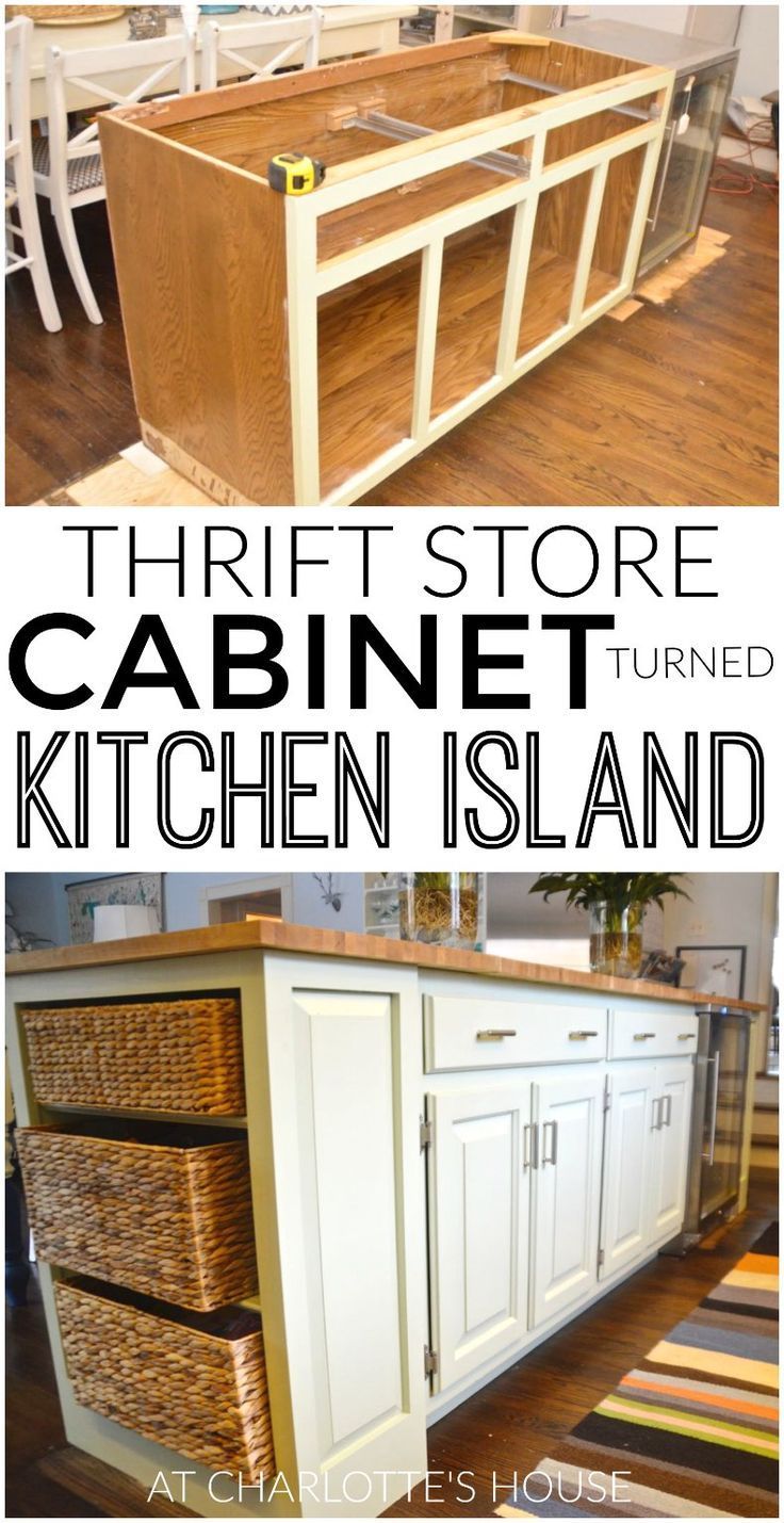 New And Improved Kitchen Island -   22 diy kitchen build
 ideas