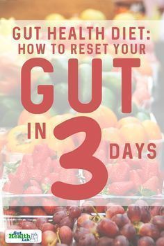 Gut Health Diet: How to Reset Your Gut in 3 Days -   22 healthy diet habits
 ideas