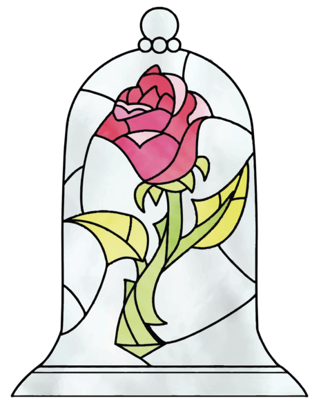 Rose Transfer -   23 beauty and the beast rose tattoo
 ideas