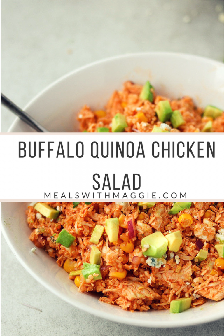 Buffalo quinoa chicken salad -   23 chicken and quinoa recipes
 ideas