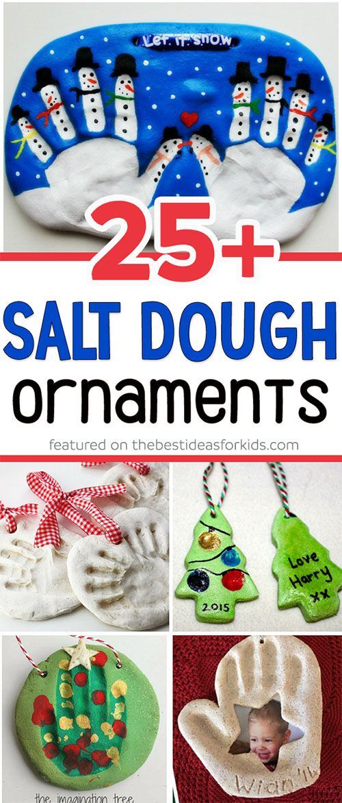 25+ Salt Dough Ornaments for Christmas -   23 christmas crafts presents
 ideas
