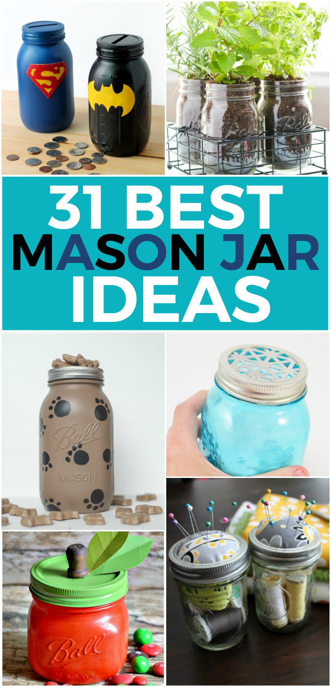 31 Best DIY Mason Jar Ideas -   23 diy crafts to
 ideas