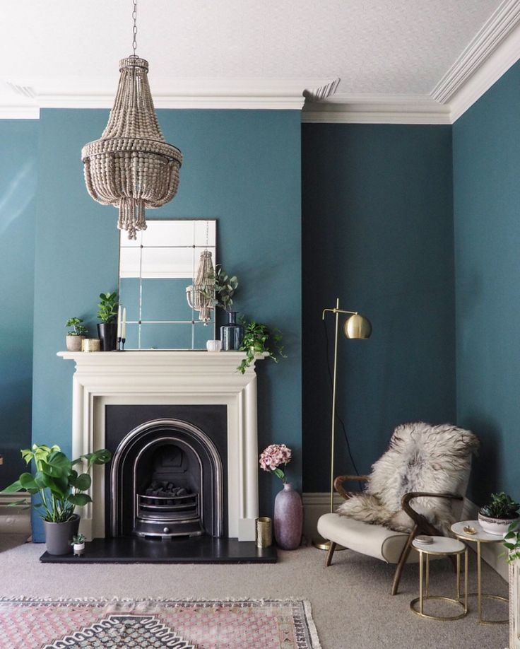 Farrow and ball inchyra blue!!! -   23 victorian decor livingroom
 ideas