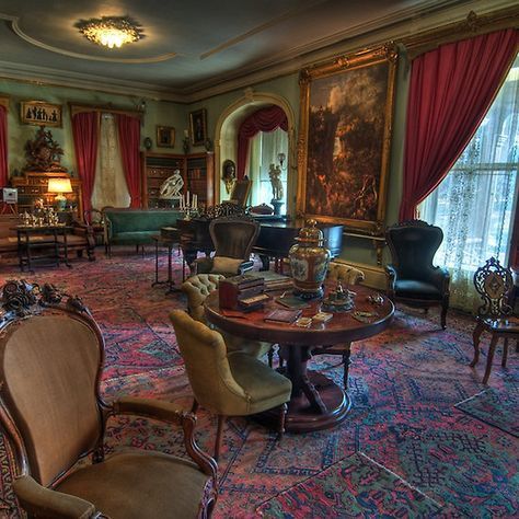 Formal Parlor Living Room 1800's Home -   23 victorian decor livingroom
 ideas
