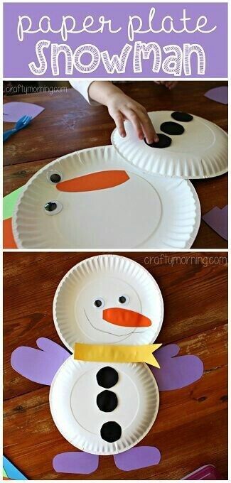 Snowman Christmas Crafts For Kids -   23 winter crafts for kids to make
 ideas