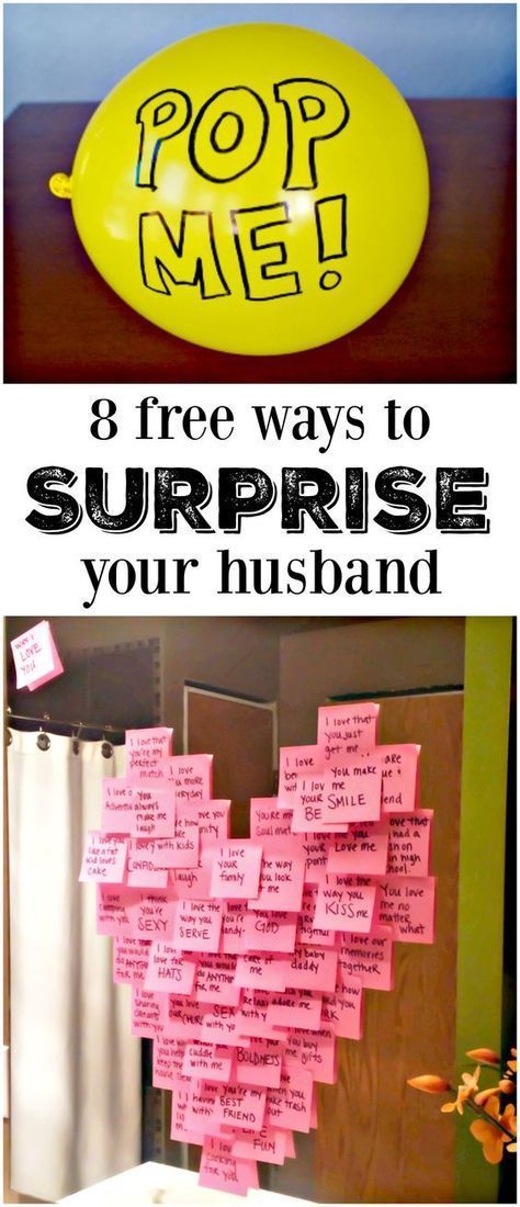 8 Meaningful Ways to Make His Day -   24 diy gifts for husband
 ideas