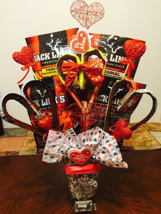 Beer and Snacks Gift Bouquet for Valentines -   24 diy gifts for husband
 ideas