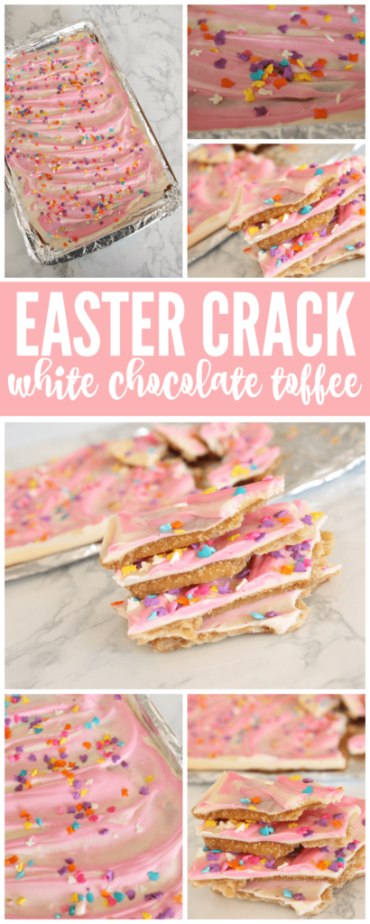 Easter Crack White Chocolate Toffee Recipe -   24 easter dessert recipes
 ideas