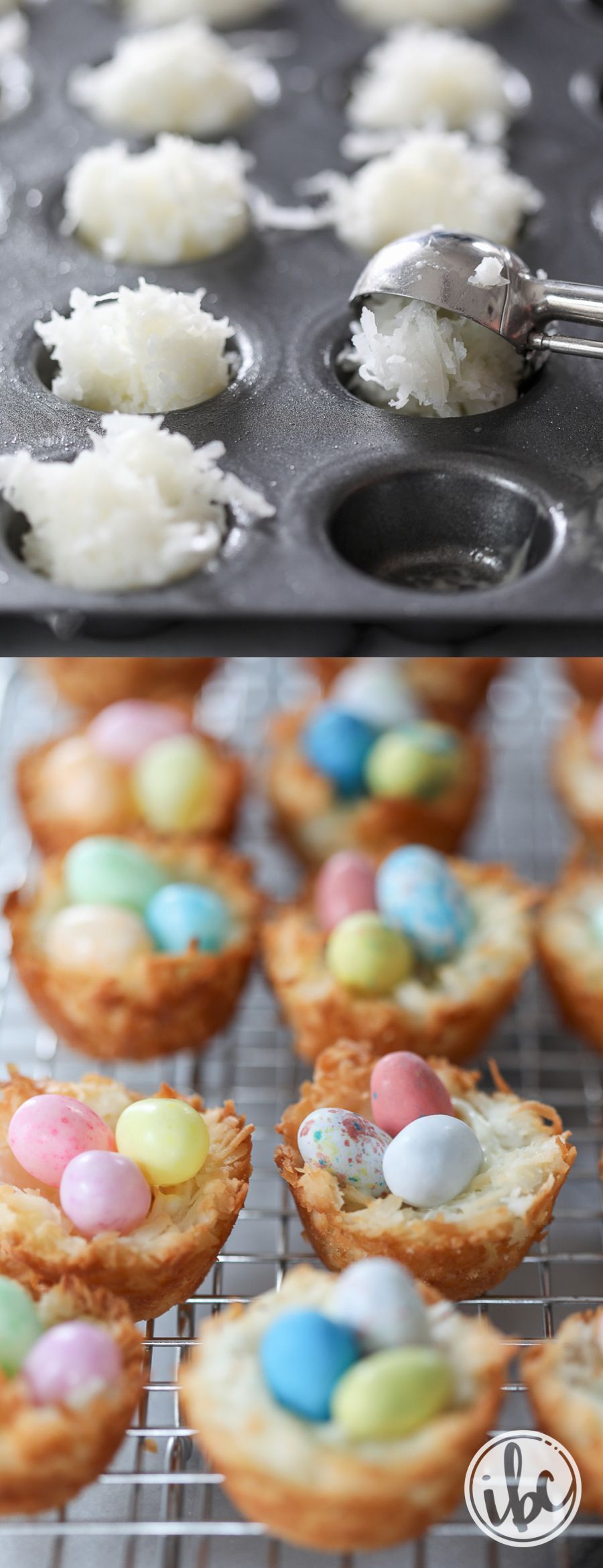 Coconut Macaroon Nests - spring Easter dessert recipes -   24 easter dessert recipes
 ideas