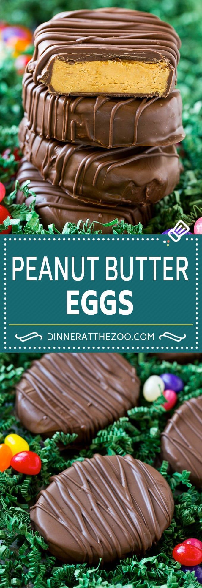 Peanut Butter Eggs | Reese's Eggs | Homemade Peanut Butter Cups | Easter Dessert Recipe -   24 easter dessert recipes
 ideas