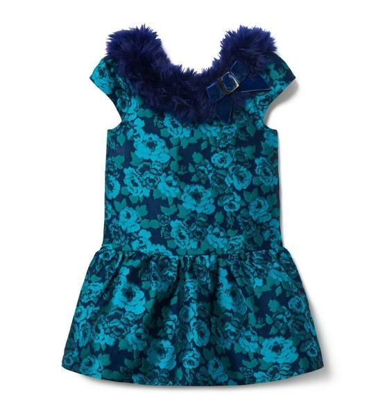 Floral Jacquard Dress -   24 preppy style dress
 ideas