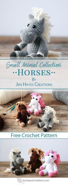 Small Animal Collection: Horse -   24 small animal crafts
 ideas