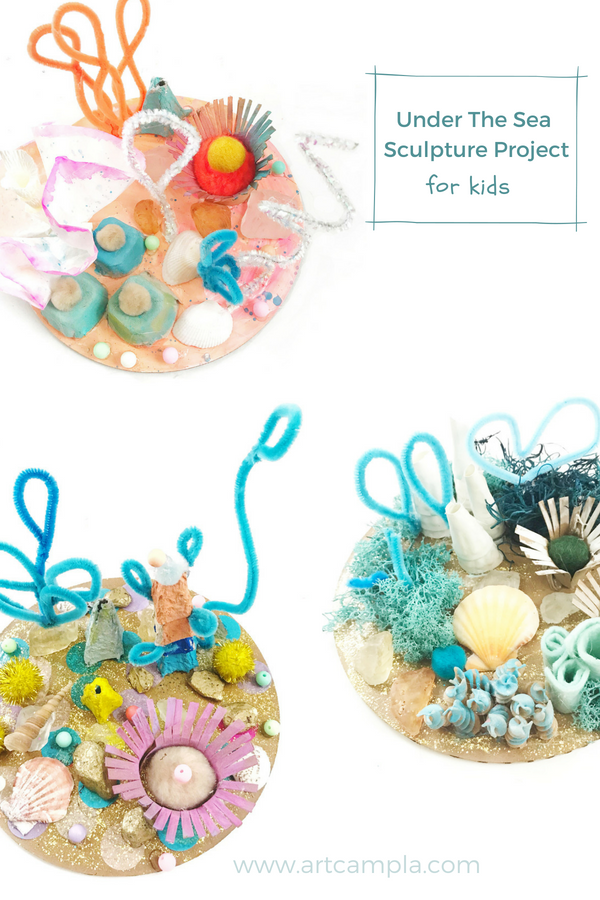 Under The Sea Sculpture -   24 small animal crafts
 ideas