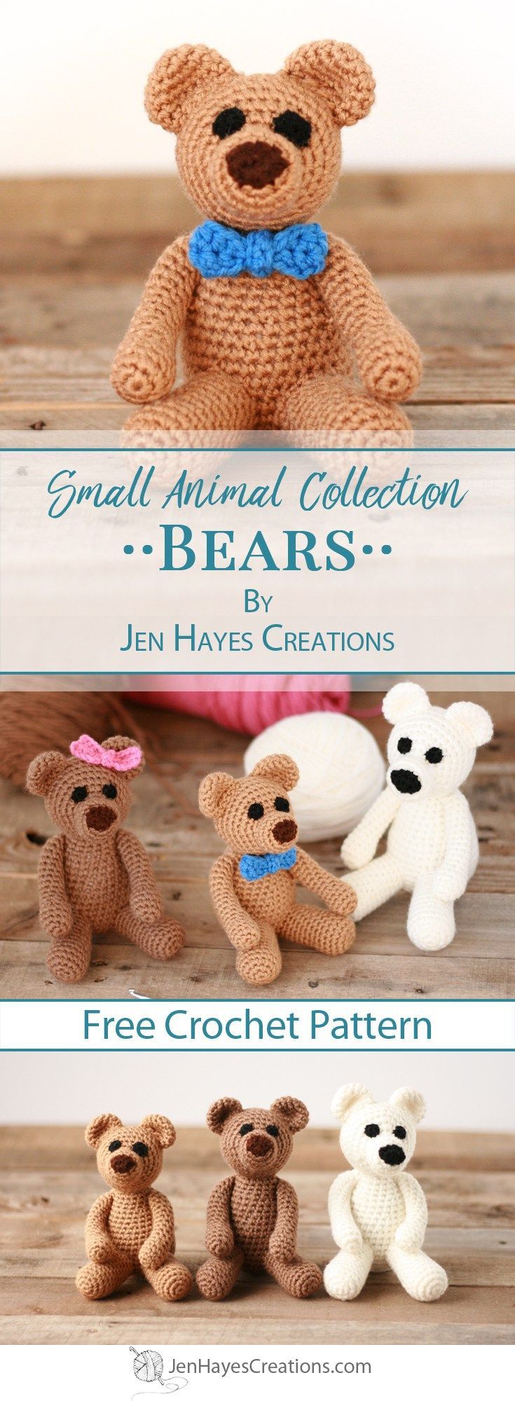 Small Animal Collection: Bears -   24 small animal crafts
 ideas