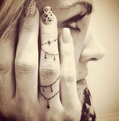 50 Beautiful Finger Tattoo for Women -   24 tatuajes en los dedos finger tattoo
 ideas