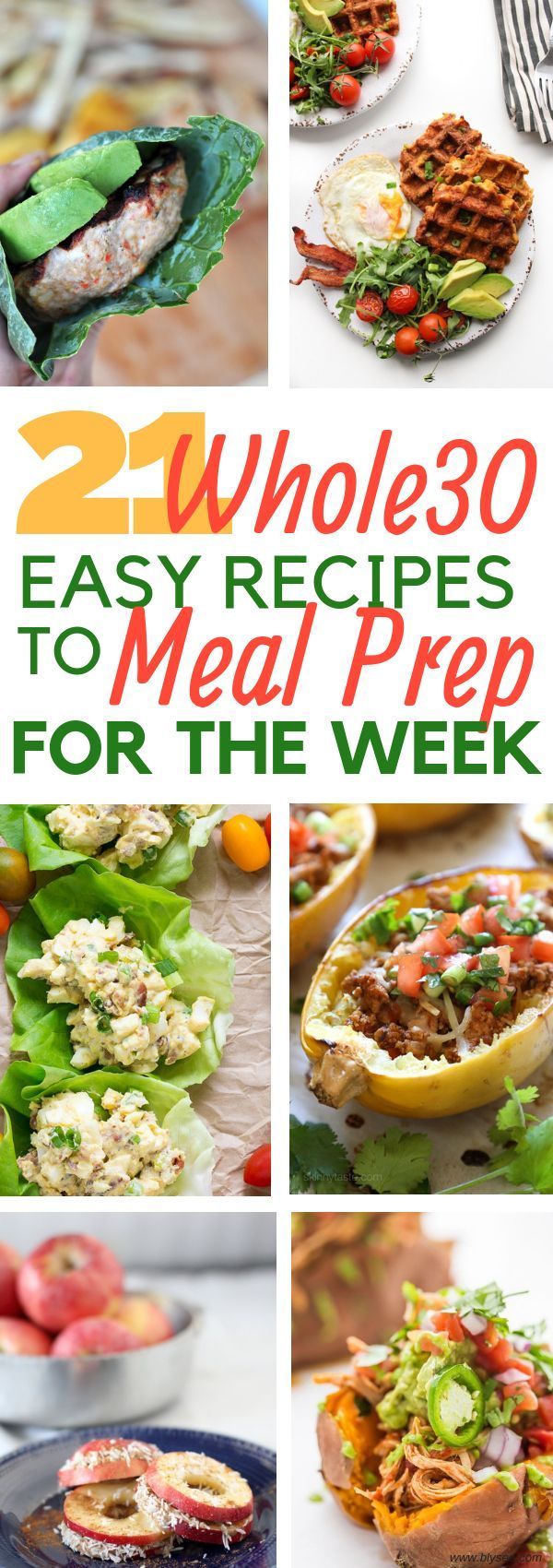 21 Easy Whole30 Recipes You Can Meal Prep For The Week -   24 whole 30 rules
 ideas
