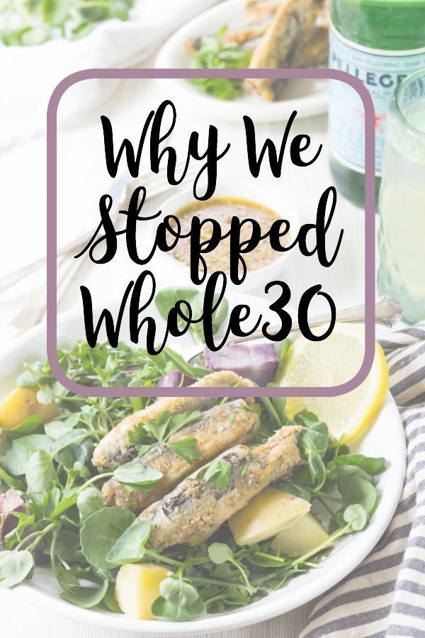 Why We Stopped Whole30 -   24 whole 30 rules
 ideas