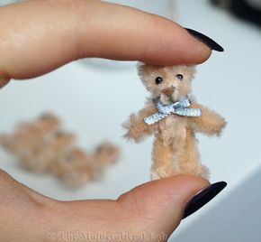 The Multicrafteral Lab: The five minute mini teddy bear -   25 crafts gifts teddy bears
 ideas