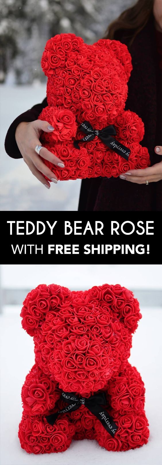 Handmade Teddy Bear Rose - ????? (5/5) -   25 crafts gifts teddy bears
 ideas