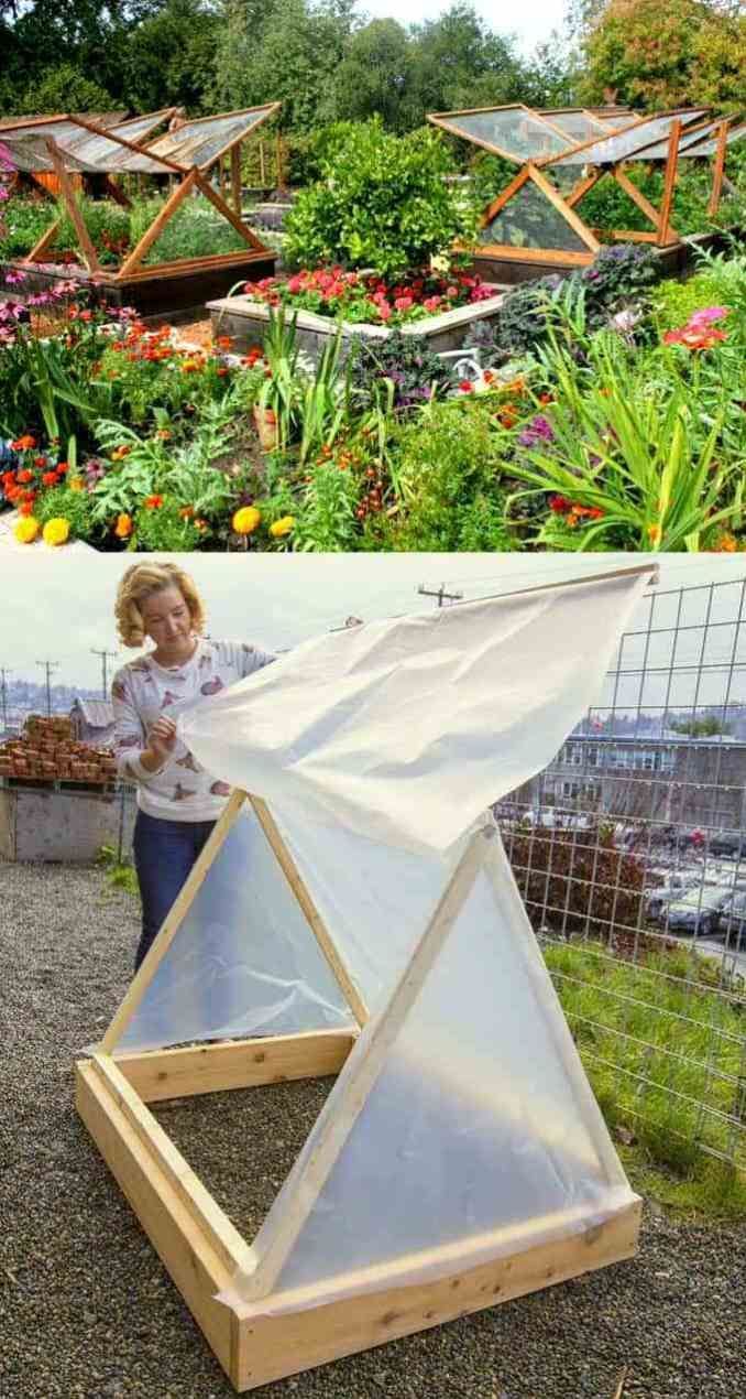 40 Amazing DIY Greenhouses -   25 diy garden decoration
 ideas