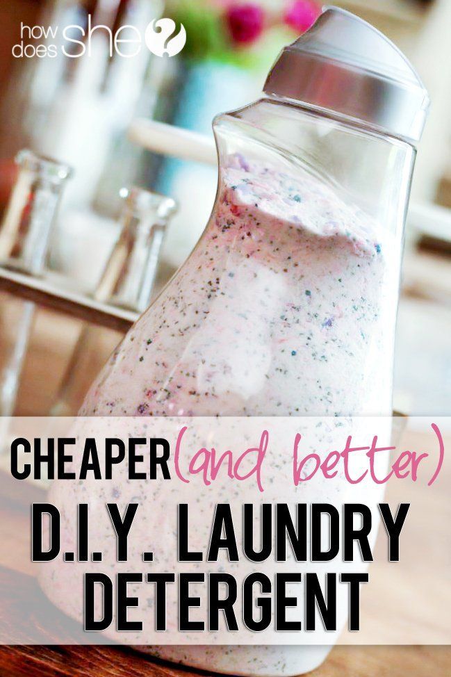 Homemade DIY Laundry Detergent…Cheaper AND Better! -   25 diy soap laundry
 ideas