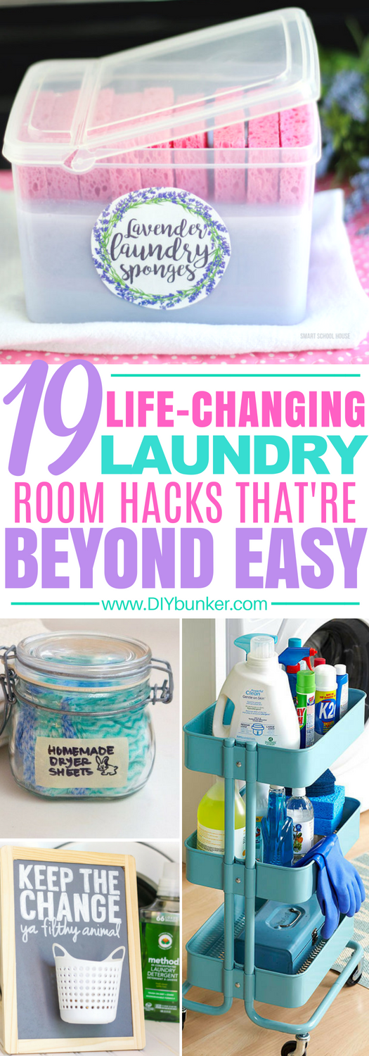 19 Life-Changing Laundry Room Hacks That'll Clean and Organize -   25 diy soap laundry
 ideas