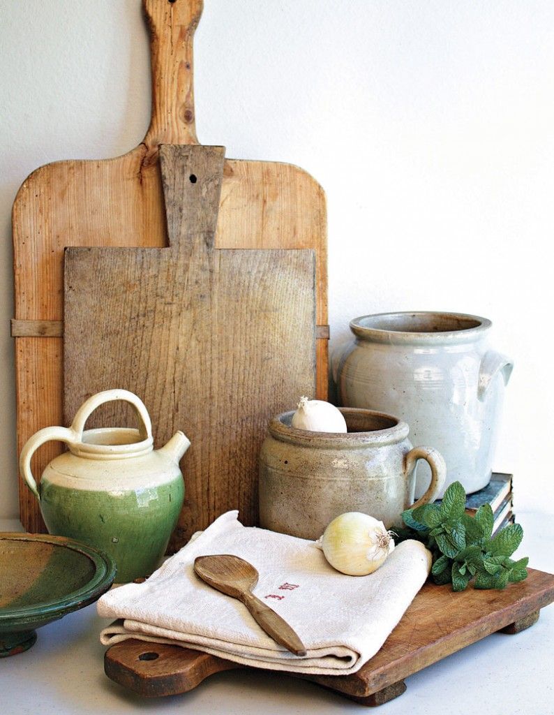 A Matter of Taste: French Country Kitchen Antiques -   25 french kitchen garden
 ideas