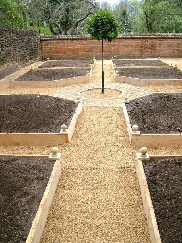 Glorious - what fun it would be to plant this potager - beautiful -   25 french kitchen garden
 ideas