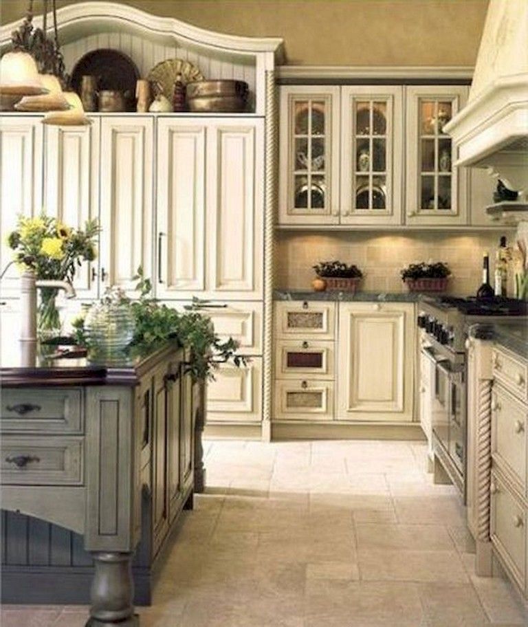 40+ Gorgeous French Country Kitchen Design & Decor Ideas - Page 18 of 42 -   25 french kitchen garden
 ideas