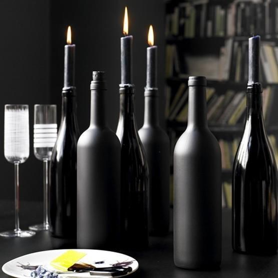 How To Throw An Adult Halloween Party -   25 halloween wine bottle
 ideas