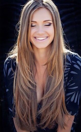 19 Best Women’s Haircuts For Long Straight Hair With Layers And Side Bangs -   25 long style straight
 ideas