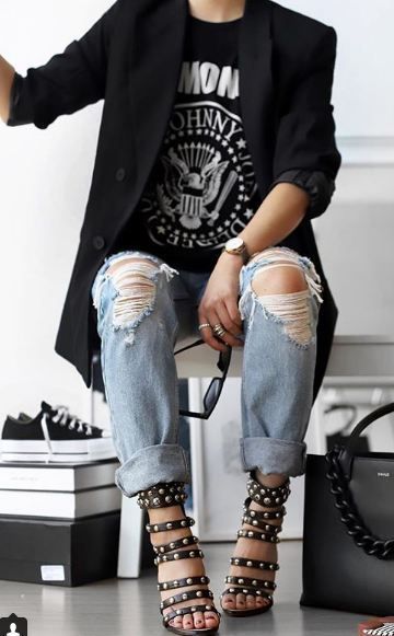 theversastyle -   25 rock style casual
 ideas