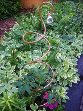 DIY Copper Garden Art Ideas & Projects -   13 copper garden art
 ideas