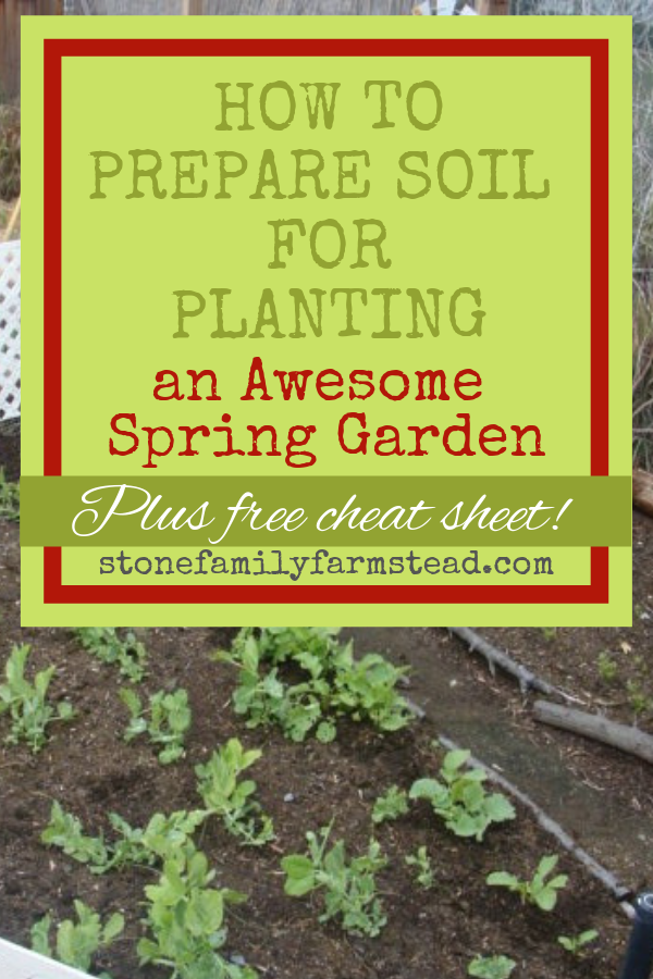 How to Prepare Soil for Planting an Awesome Spring Garden -   14 garden inspiration stone
 ideas