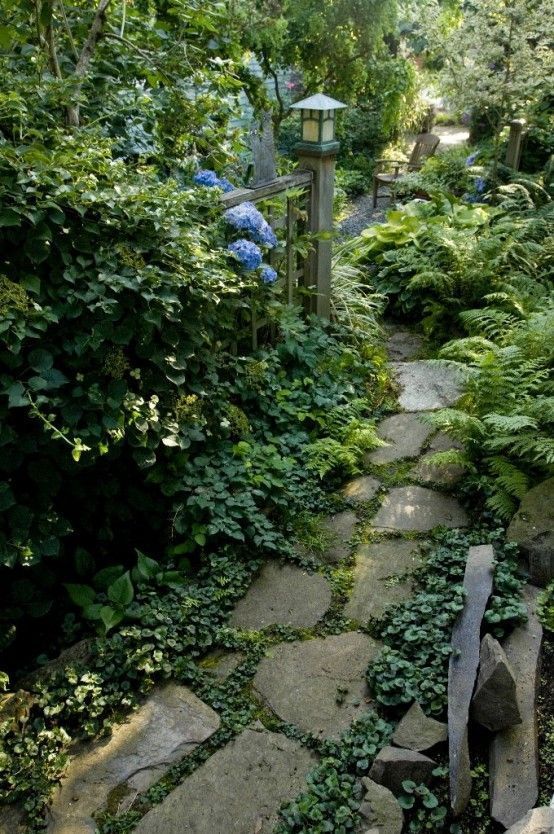 37 MESMERIZING GARDEN STONE PATH IDEAS -   14 garden inspiration stone
 ideas