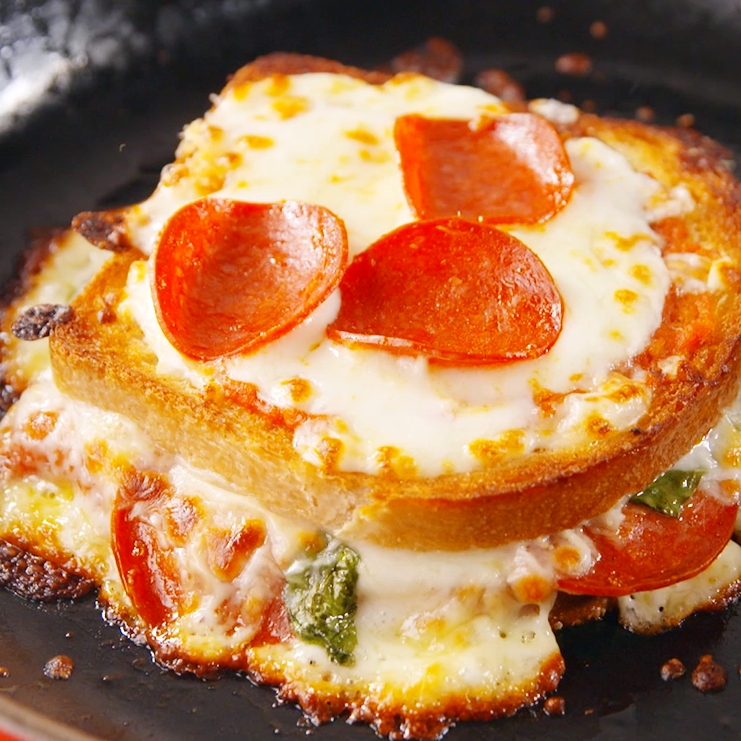 Pizza Grilled Cheese -   14 grilled sandwich recipes
 ideas
