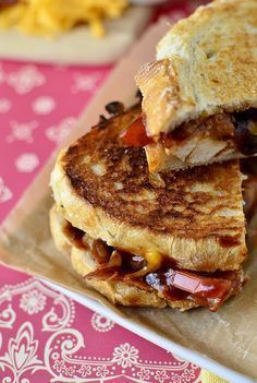 Monterey Chicken Grilled Cheese -   14 grilled sandwich recipes
 ideas