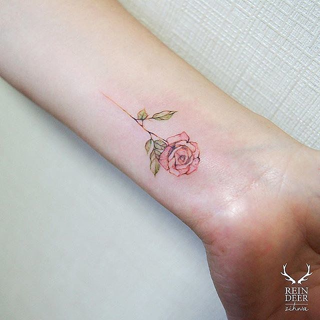 City Livin' -   14 pink rose tattoo
 ideas