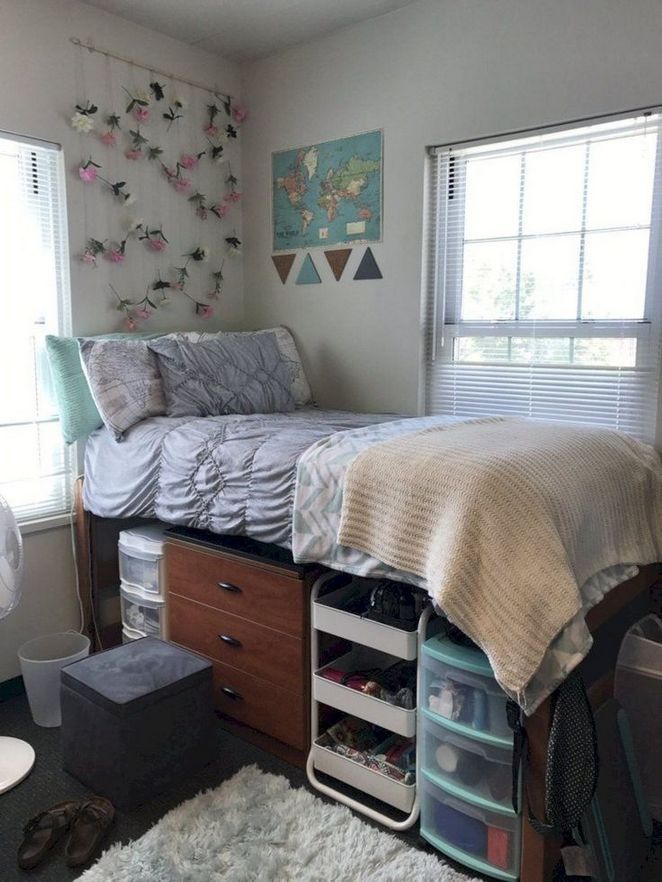 44+What You Need To Know About Dorm Room Ideas Organization Bedrooms 35 -   15 dorm decor bedding
 ideas