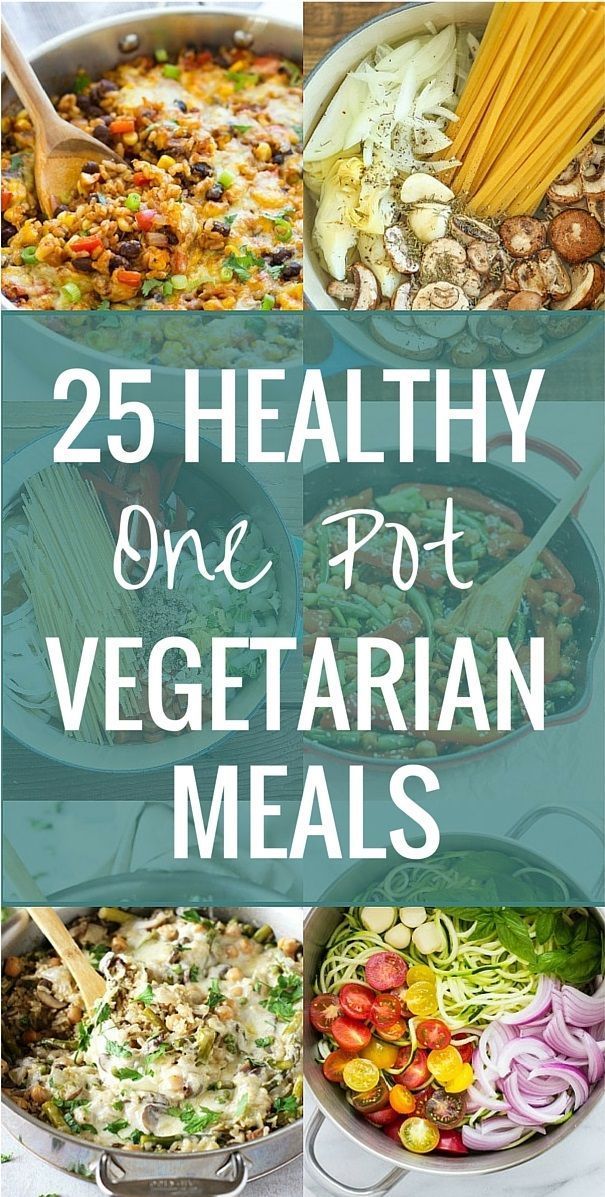 25 Healthy One Pot Vegetarian Meals -   15 healthy recipes vegetarian
 ideas
