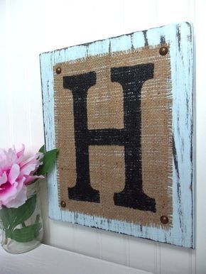 10 Burlap Projects that You Haven't Already Seen -   15 sharpie crafts on wood
 ideas