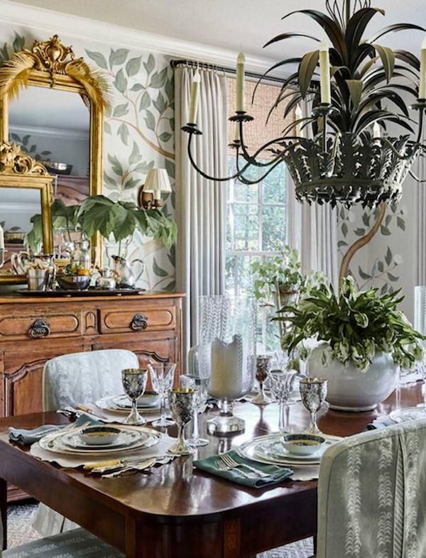 Peeking Into Designer's Homes -   16 antique decor dining
 ideas