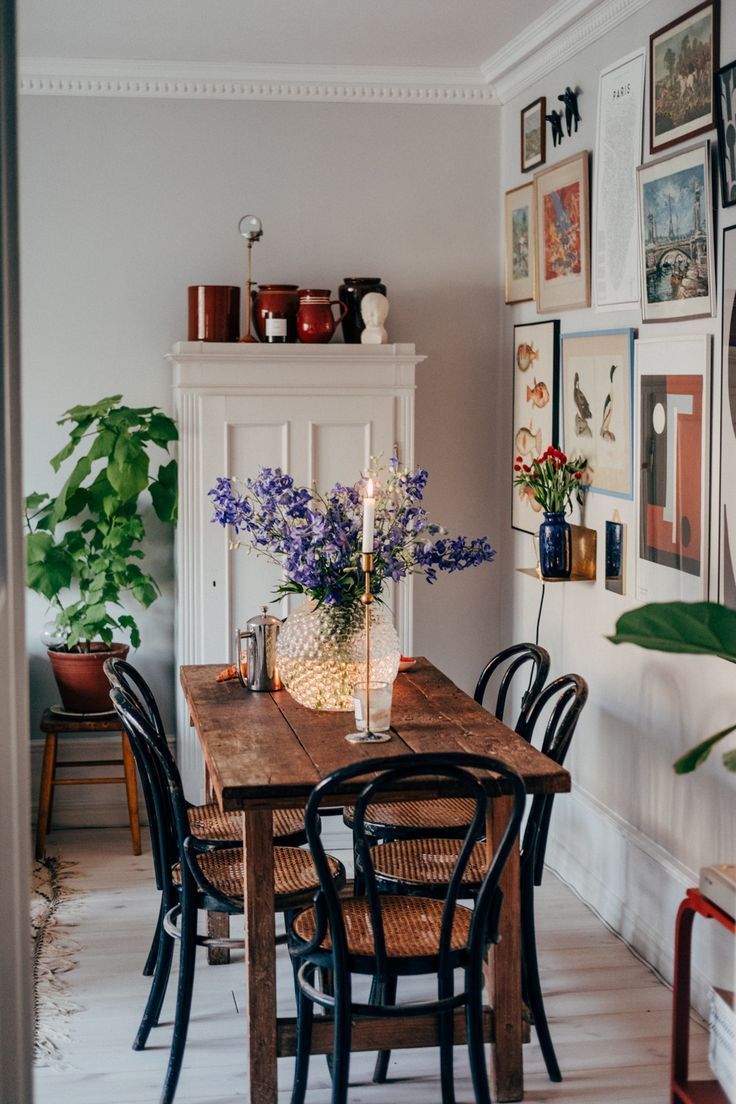 Inspirationsnovember -   16 antique decor dining
 ideas